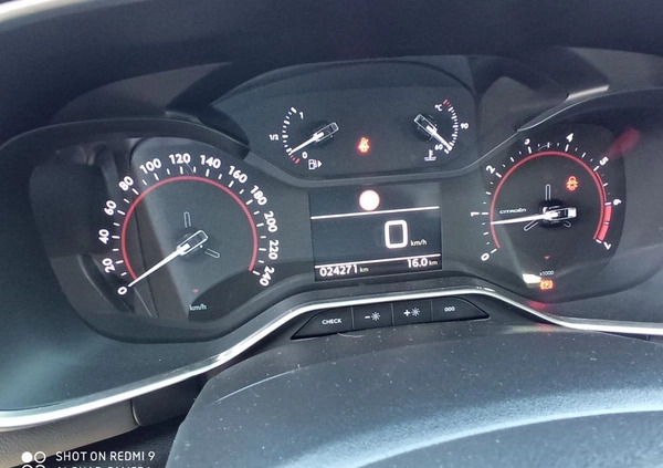 Citroen C5 Aircross cena 84900 przebieg: 24270, rok produkcji 2021 z Chojnice małe 172